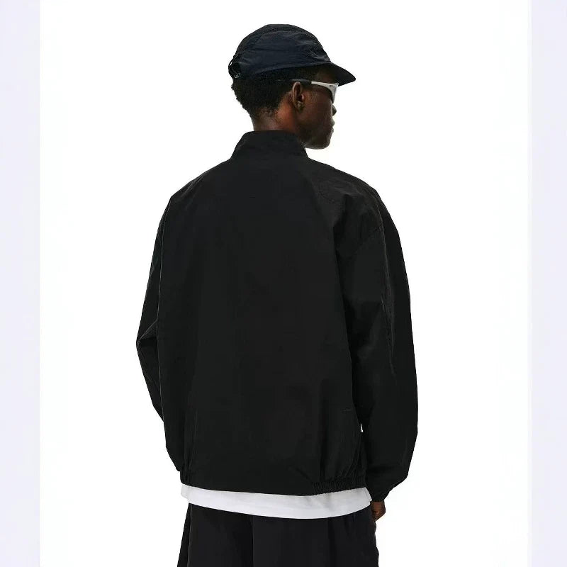 NOAH MARS Stand Collar Zip Windproof Outdoor Hiking Sports Jacket