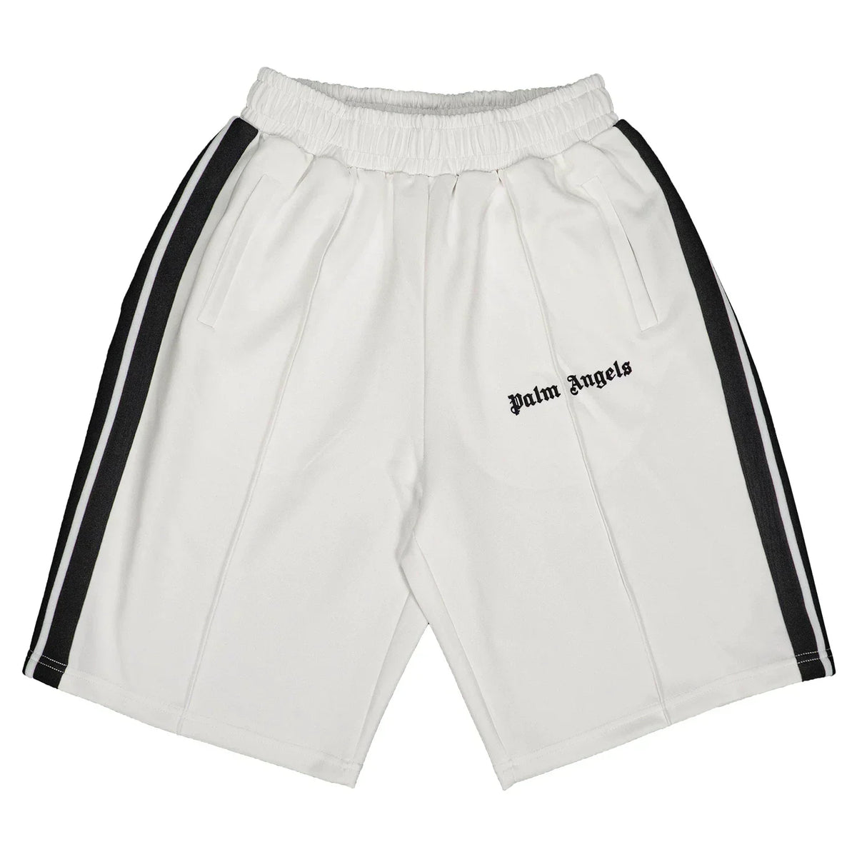 Palm Angels Classic Track Shorts - White/Black